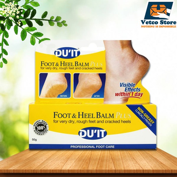 Kem trị nứt gót chân DUIT Foot & Heel Balm 50g